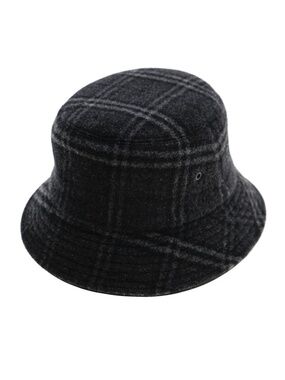 Burberry Wool Check Bucket Hat Size Small New